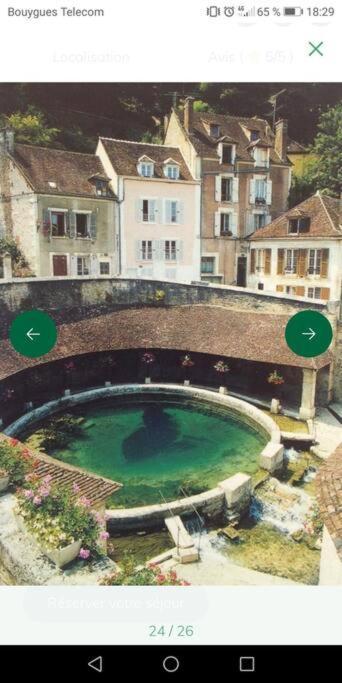 Le Gite "La Belle Epoque" Classe 3 Etoiles Tanlay エクステリア 写真